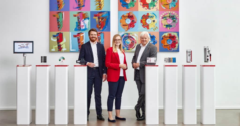 Johannes, Frederike och Hans Beckhoff