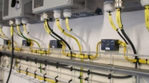 De nya motormodulerna är en del av den helhetslösning som Werths El har levererat till Englerups vattenverk.