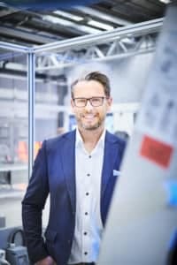 Henrik Hofström, marknadskommunikatör på RSP