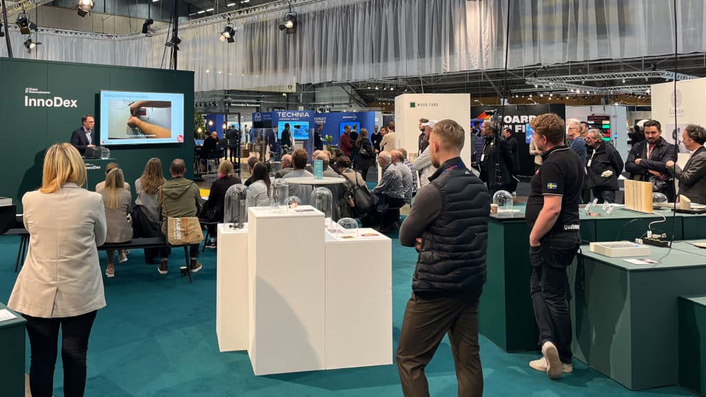 Subcontractor InnoDex är en arena för produktutvecklare, konstruktörer och designers. Foto: Elmia