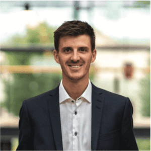 Lukas Crisp, vd på startup-företaget Radchat